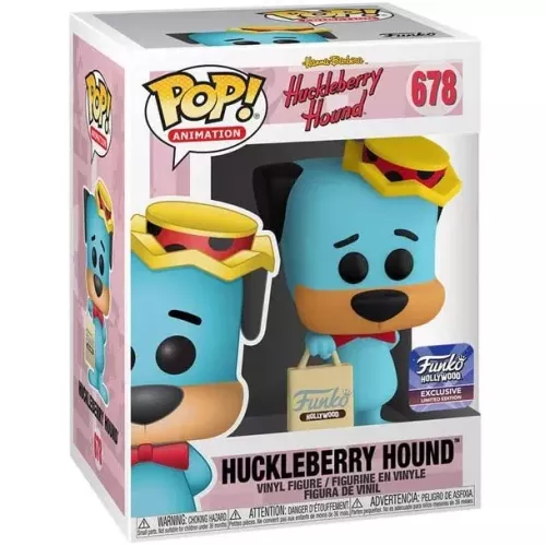 Funko Pop! Huckleberry Hound #678 with bag Hanna-Barbera Huckleberry Hound Box