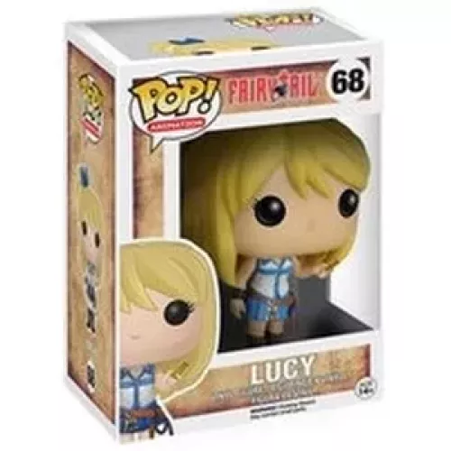 Funko Pop! Lucy #68 Fairy Tail Animation Vinyl Figure Box