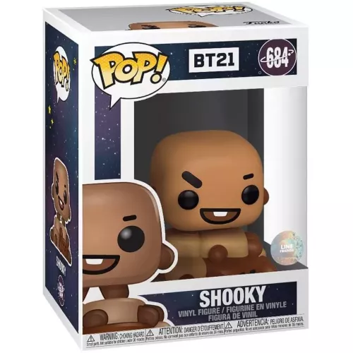 Funko Pop! Shooky #684 BT21 Animation Vinyl Figure Box