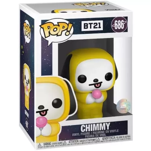 Funko Pop! Chimmy #686 BT21 Animation Vinyl Figure Box