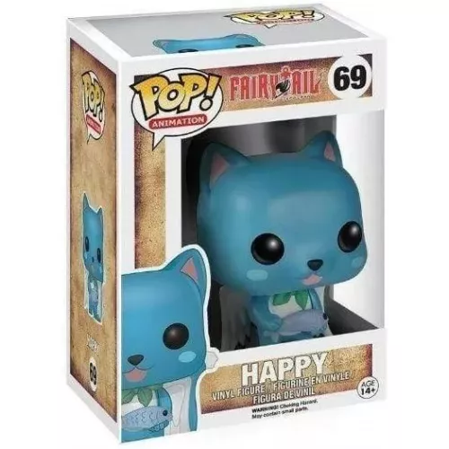 Funko Pop! Happy #69 Fairy Tail Animation Vinyl Figure Box