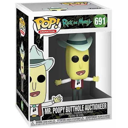 Mr. Poopy Butthole Auctioneer Box