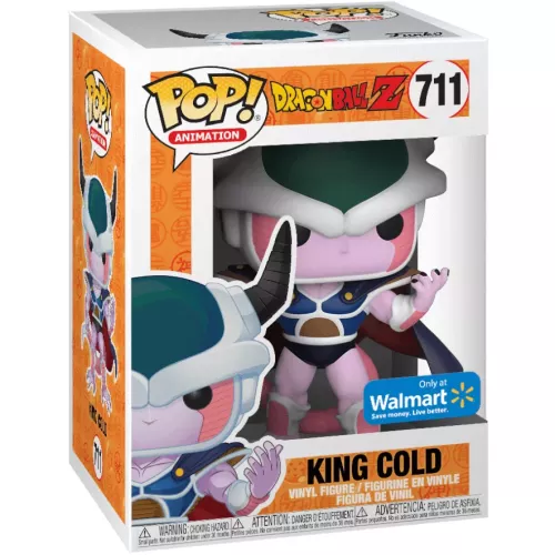 Funko Pop! King Cold #711 Dragon Ball Z Animation Vinyl Figure Box