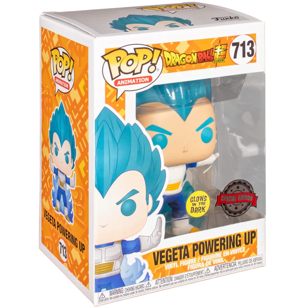 Vegeta Powering Up Box