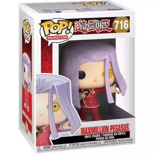 Funko Pop! Maximillion Pegasus #716 Yu-Gi-Oh! Animation Box