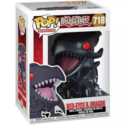 Funko Pop! Red-Eyes B. Dragon #718 Yu-Gi-Oh! Animation Box