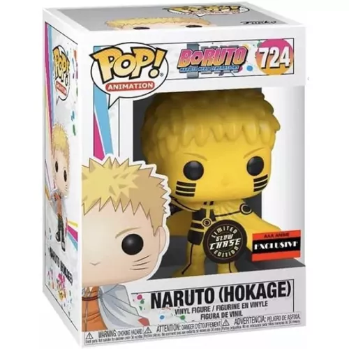Funko Pop! Naruto #724 Hokage Chase Glows in the Dark Box