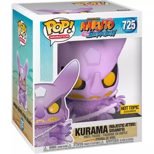 Funko Pop! Kurama #725 Majestic Attire: Susano'o 6 Inch Box