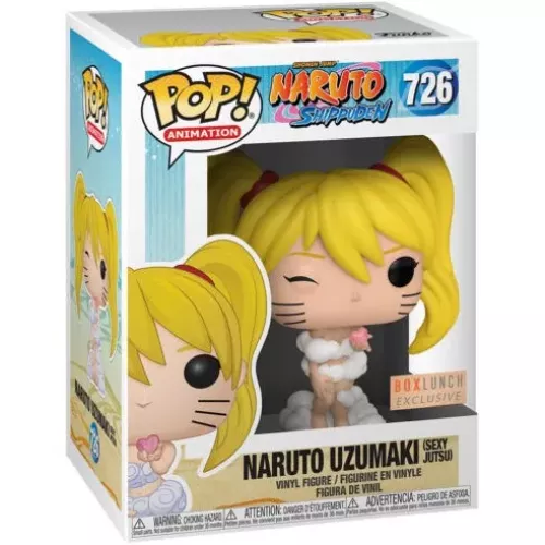 Funko Pop! Naruto Uzumaki (Sexy Jutsu) #726 Naruto Shippuden Box