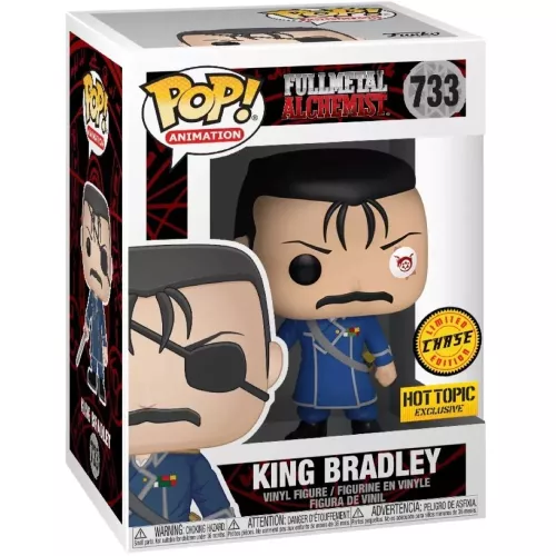Funko Pop! King Bradley #733 Ultimate Eye Chase Fullmetal Alchemist Box