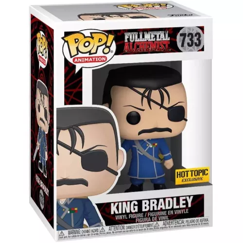 Funko Pop! King Bradley #733 Fullmetal Alchemist Animation Box
