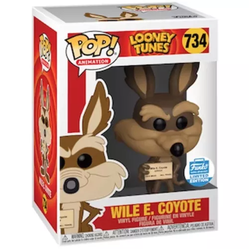 Funko Pop! Wile E. Coyote #734 Looney Tunes Animation Box
