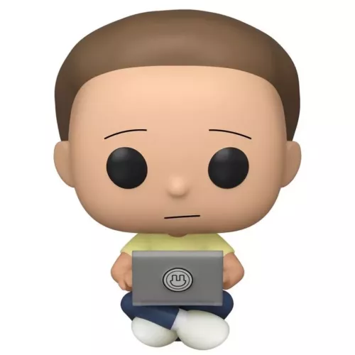 Funko Pop! Morty With Laptop #742 Rick and Morty Animation