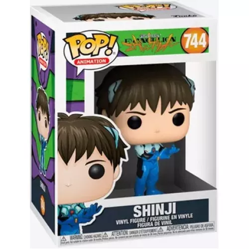 Funko Pop! Shinji Ikari #744 Evangelion Animation Vinyl Figure Box