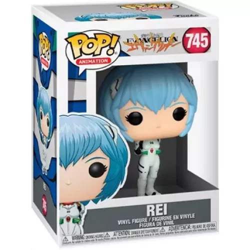 Funko Pop! Rei Ayanami #745 Evangelion Animation Vinyl Figure Box