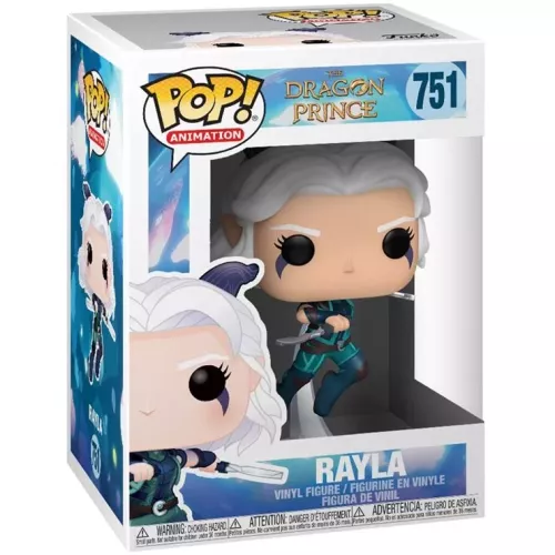 Funko Pop! Rayla #751 The Dragon Prince Animation Vinyl Figure Box