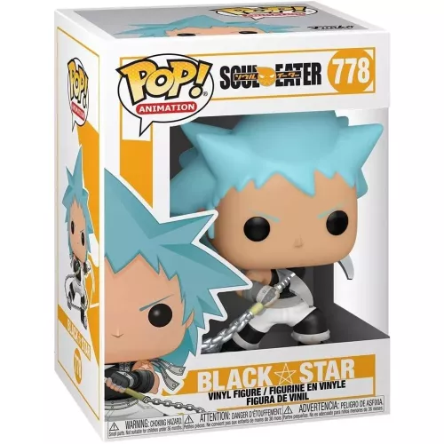 Funko Pop! Black Star #778 Soul Eater Animation Vinyl Figure Box