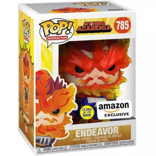 Funko Pop! Endeavor #785 Jet Burn Glows in the Dark Box