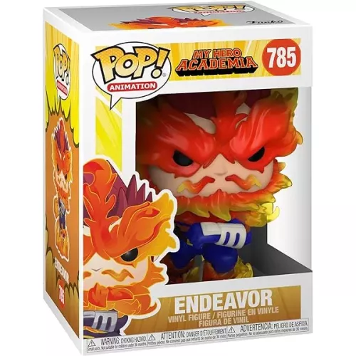 Funko Pop! Endeavor #785 Jet Burn My Hero Academia Box