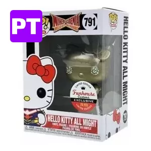 Hello Kitty All Might Gold Diamond Collection  #791 Funko POP! Vinyl Figure My Hero Academia x Hello Kitty and Friends