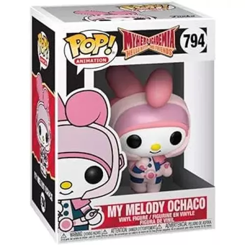 Funko Pop! My Melody Ochaco #794 My Hero Academia x Hello Kitty and Friends Box