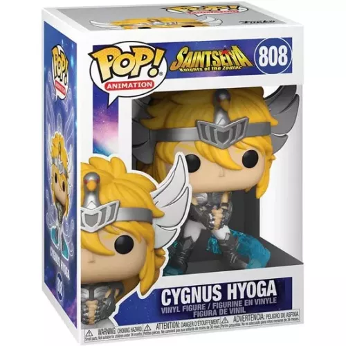 Funko Pop! Cygnus Hyoga #808 Saint Seiya: Knights of the Zodiac Box