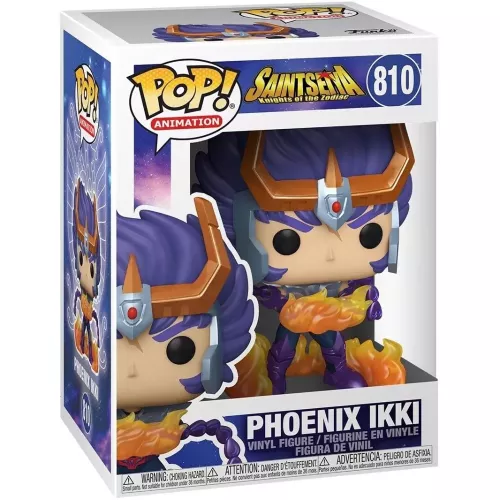 Funko Pop! Phoenix Ikki #810 Saint Seiya: Knights of the Zodiac Box