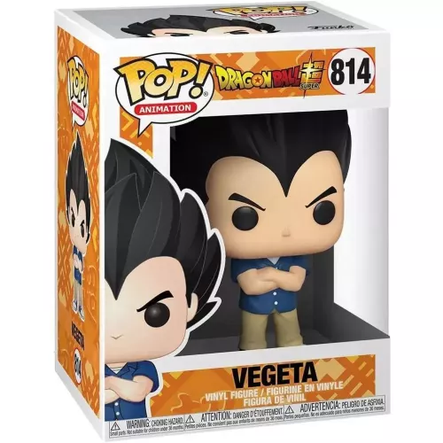 Funko Pop! Vegeta #814 Casual Dragon Ball Super Animation Box
