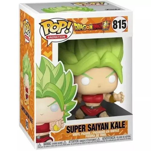 Funko Pop! Super Saiyan Kale #815 Dragon Ball Super Box