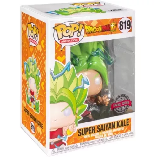 Funko Pop! Super Saiyan Kale #819 Dragon Ball Super Box