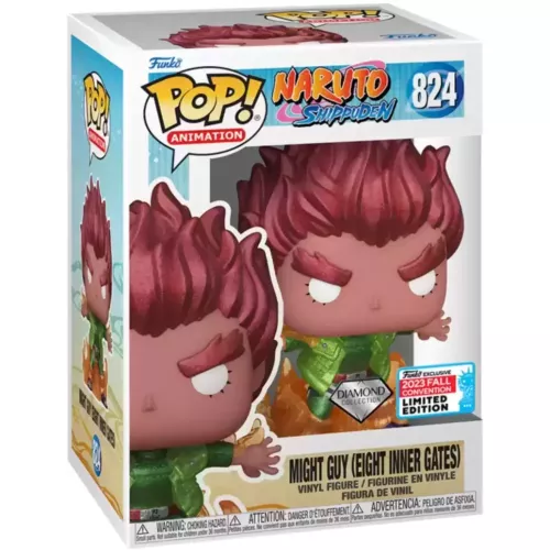 Funko Pop! Might Guy (Eight Inner Gates) #824 Diamond Collection Box
