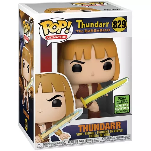 Funko Pop! Thundarr the Barbarian #829 Animation Vinyl Figure Box