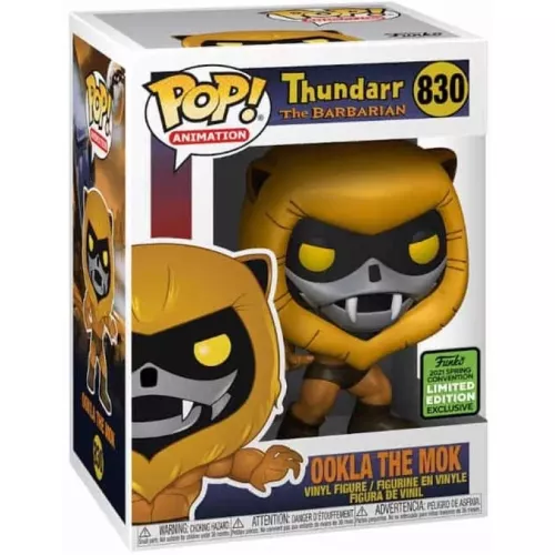 Funko Pop! Ookla the Mok #830 Thundarr the Barbarian Box