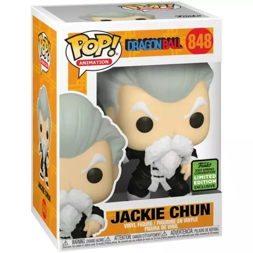 Funko Pop! Jackie Chun #848 Dragon Ball Animation Vinyl Figure Box