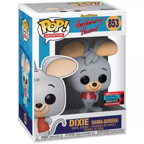 Funko Pop! Dixie #853 Hanna-Barbera Hanna-Barbera Huckleberry Hound Box