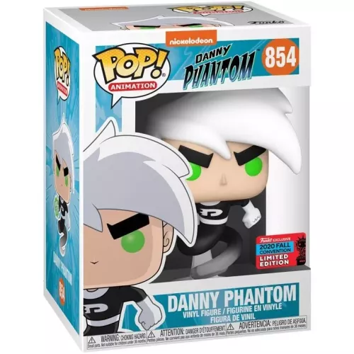Funko Pop! Danny Phantom #854 Animation Vinyl Figure Box