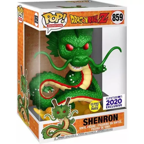 Funko Pop! Shenron #859 10 Inch Glows in the Dark Metallic Box