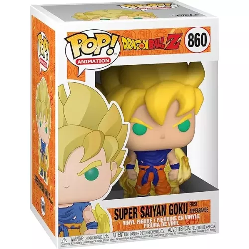 Funko Pop! Super Saiyan Goku First Appearance #860 Box