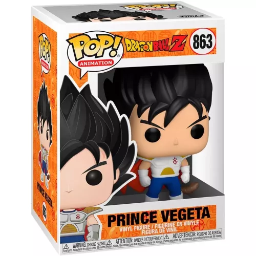 Funko Pop! Prince Vegeta #863 Dragon Ball Z Animation Box