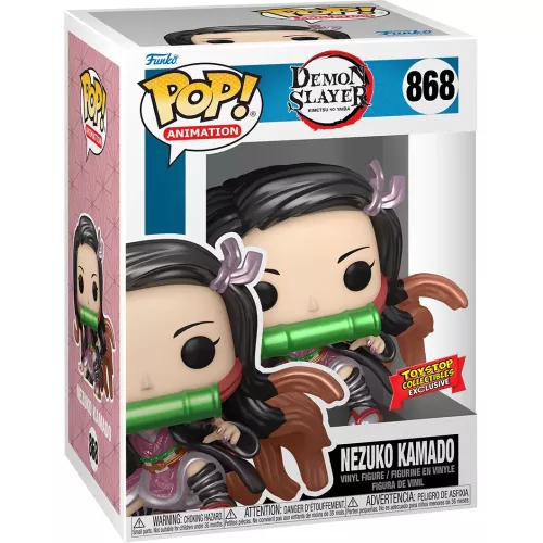 Funko Pop! Nezuko Kamado #868 Metallic Demon Slayer Kimetsu no Yaiba Box