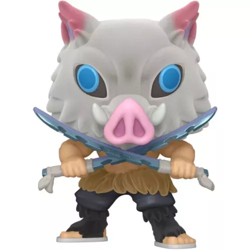 Funko Pop! Inosuke Hashibira #870 Flocked Demon Slayer Kimetsu no Yaiba