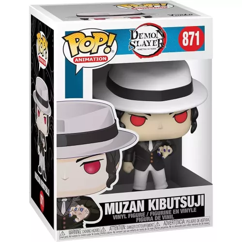 Funko Pop! Muzan Kibutsuji #871 Demon Slayer Kimetsu no Yaiba Box