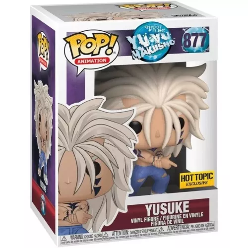 Funko Pop! Yusuke #877 Yu Yu Hakusho Animation Vinyl Figure Box