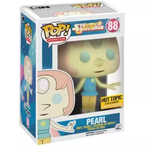 Funko Pop! Pearl #88 Glows in the Dark Steven Universe Box