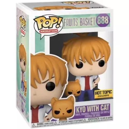 Funko Pop! Kyo with Cat #888 Fruits Basket Animation Box