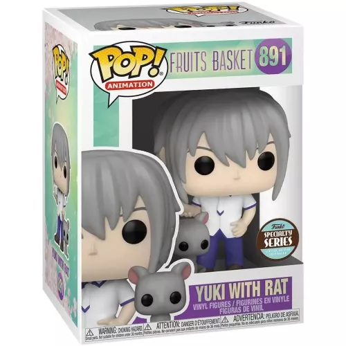 Funko Pop! Yuki with Rat #891 Fruits Basket Animation Box
