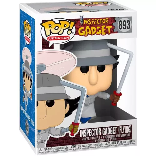Funko Pop! Inspector Gadget (Flying) #893 Animation Box