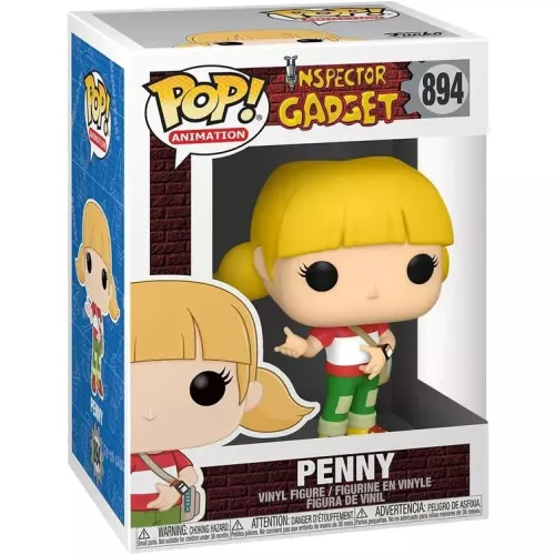 Funko Pop! Penny #894 Inspector Gadget Animation Vinyl Figure Box