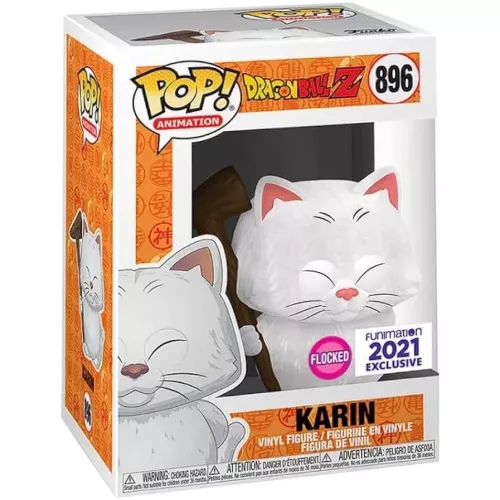 Funko Pop! Karin #896 Flocked Dragon Ball Z Animation Box