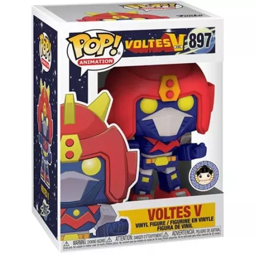 Funko Pop! Voltes V #897 Animation Vinyl Figure Box